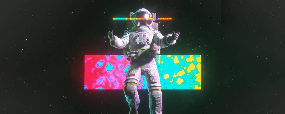 1200x480 Astronaut Abstract Rectangle Wallpaper