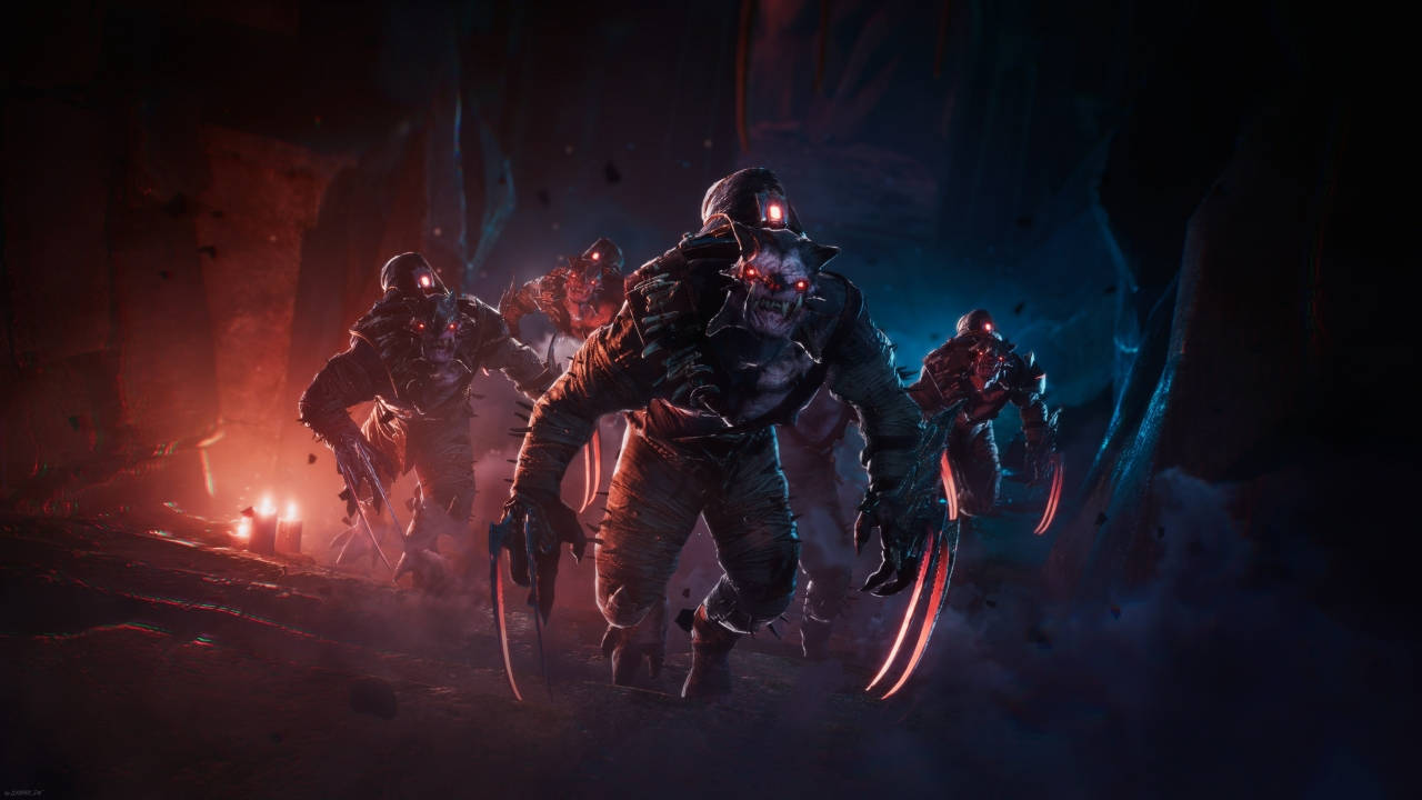 1280x720 Gaming Doom Eternal Monsters Wallpaper