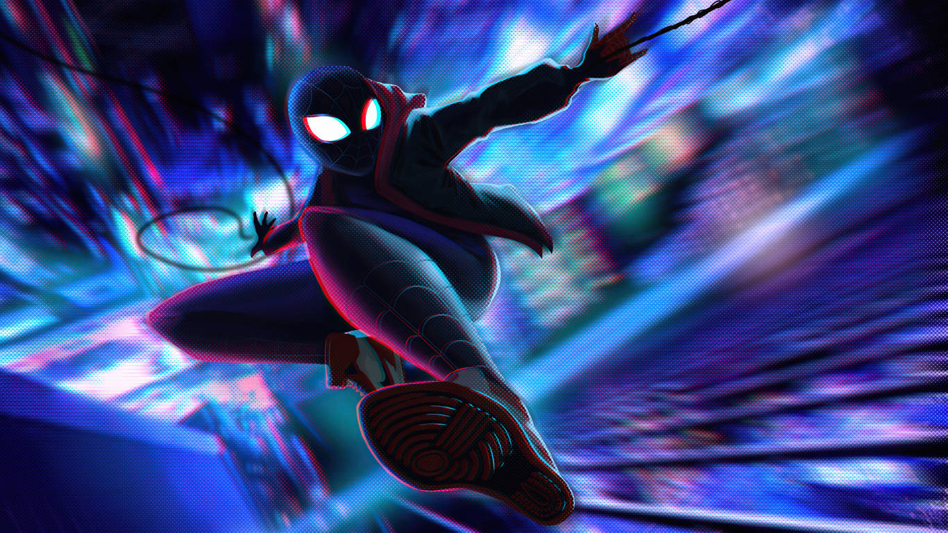 1366 X 768 Marvel Miles Morales Wallpaper