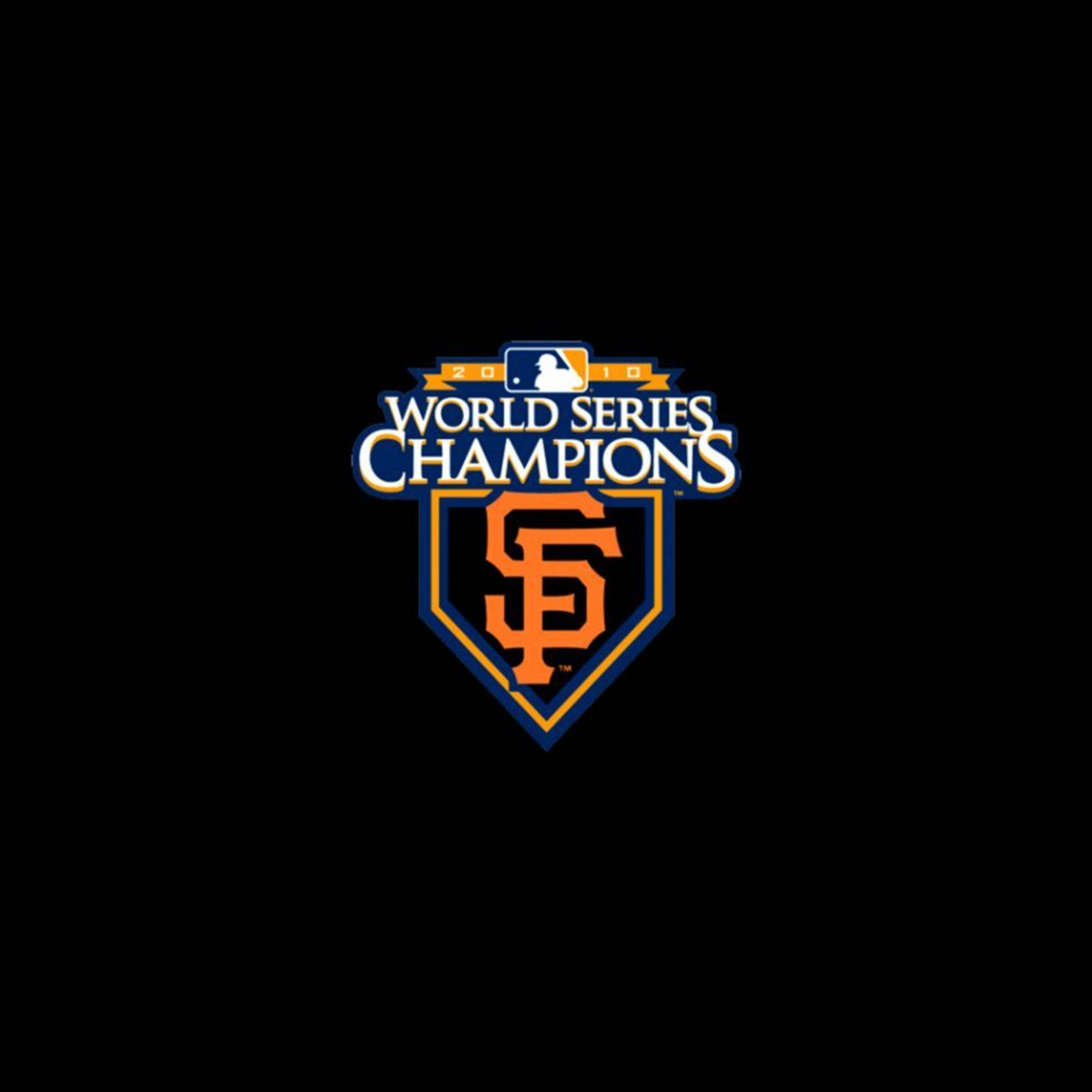 2010 San Francisco Giants Logo World Champions Wallpaper