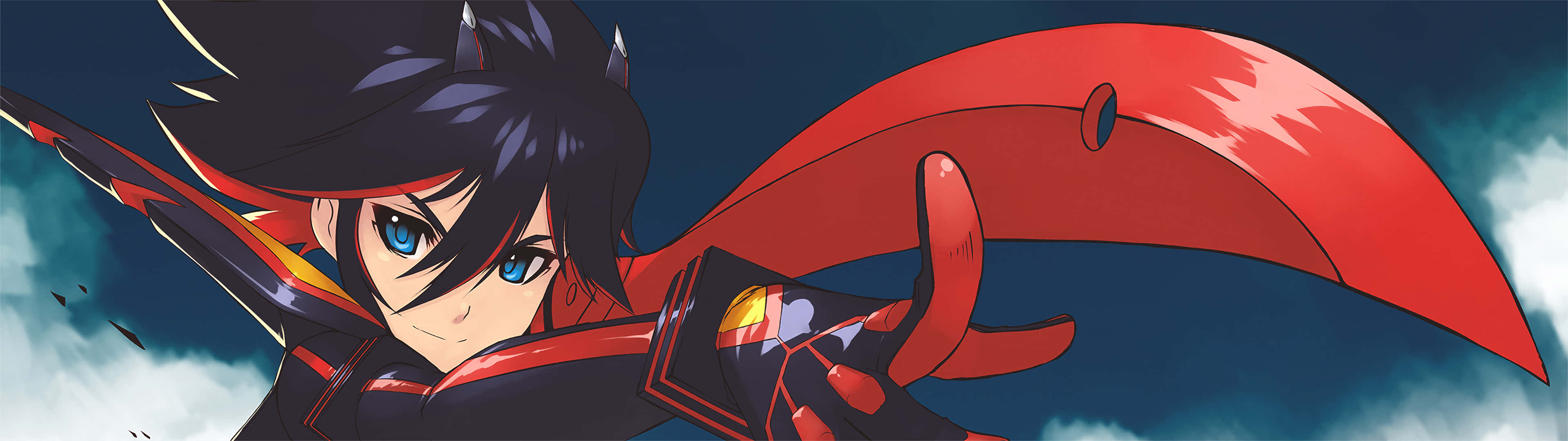 3840 X 1080 Kill La Kill Anime Hd Wallpaper