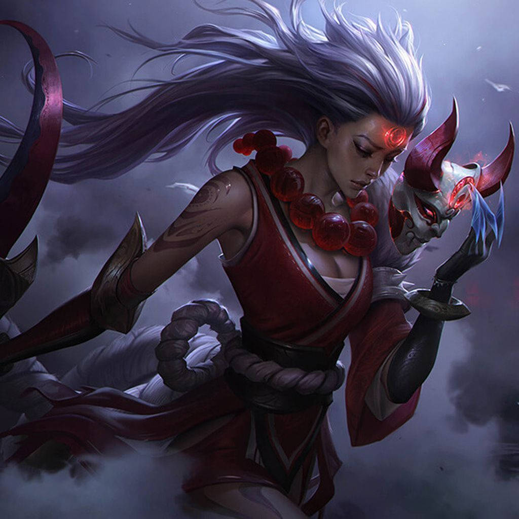 3d League Of Legends, Blood Moon Diana Wallpaper