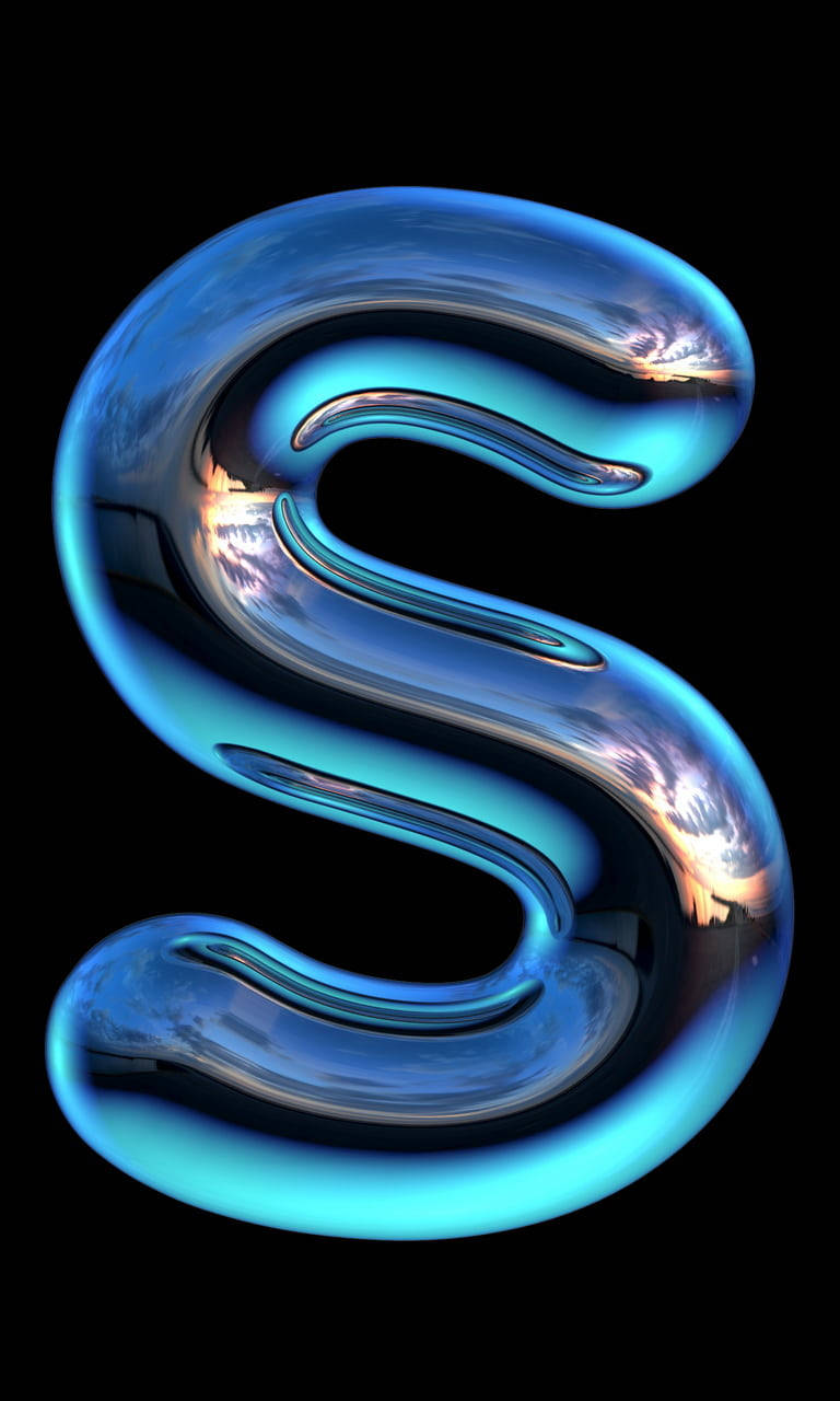 3d S Alphabet Wallpaper