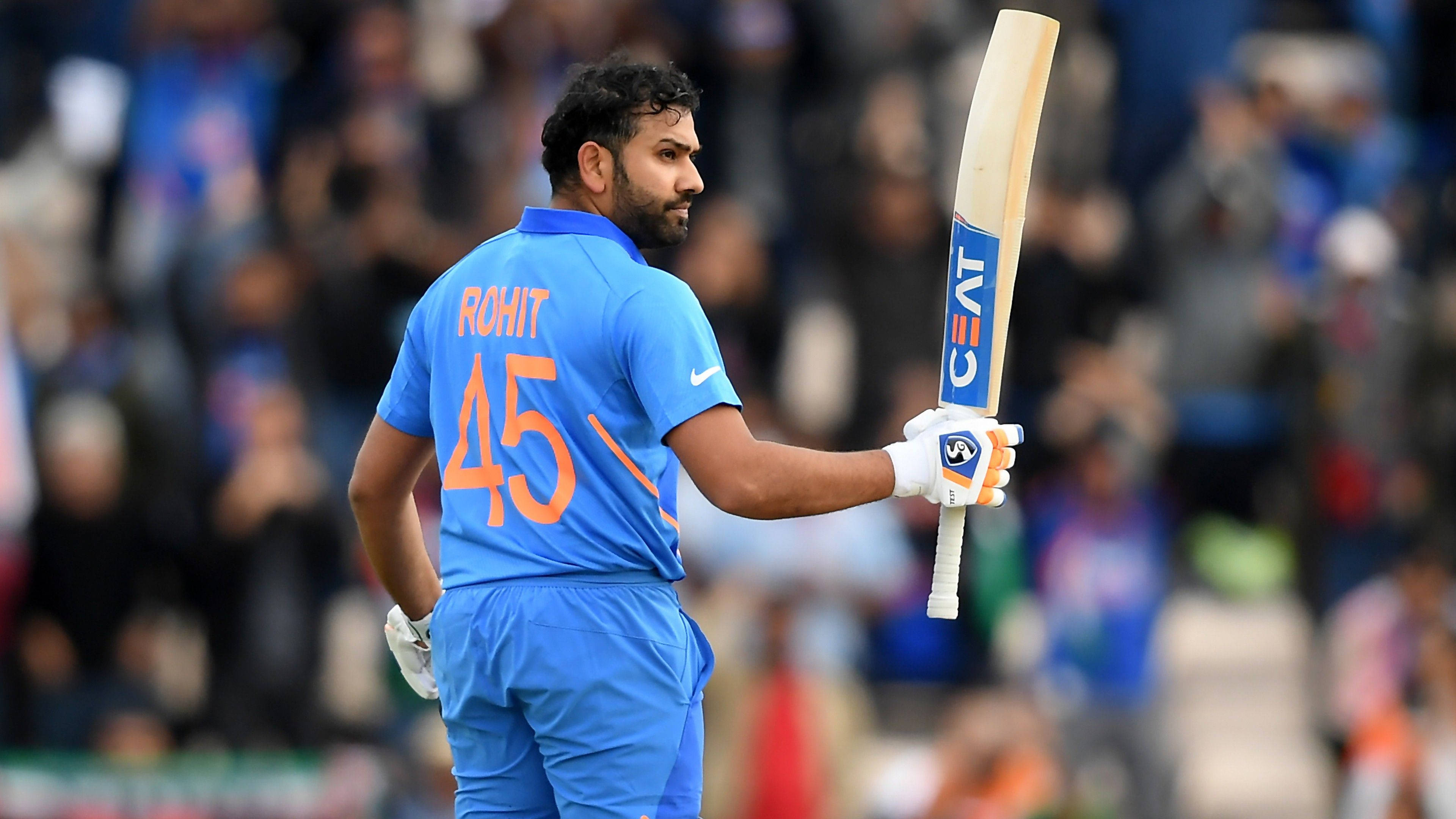 45 Rohit Cricket 4k Wallpaper