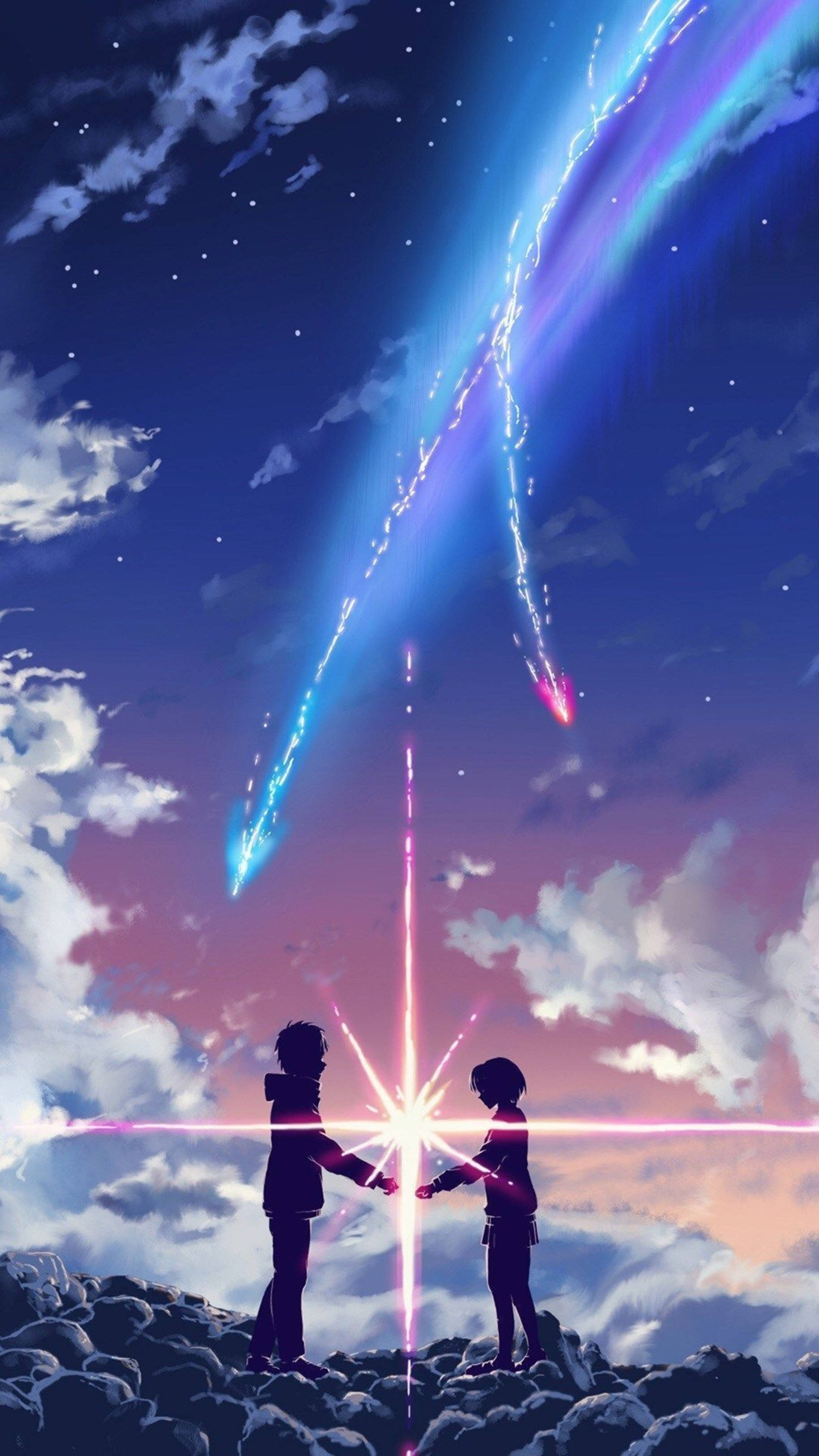 4k Anime Iphone Your Name Taki And Mitsuha Wallpaper