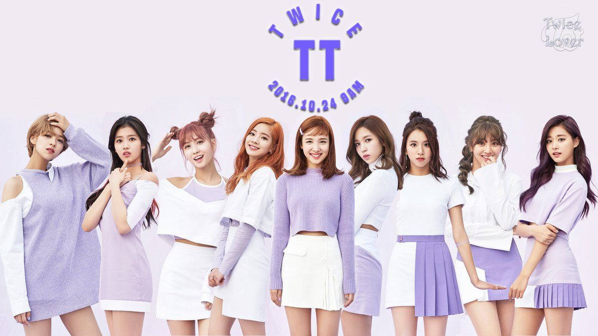 9 Ladies In Lavender - Twice Wallpaper