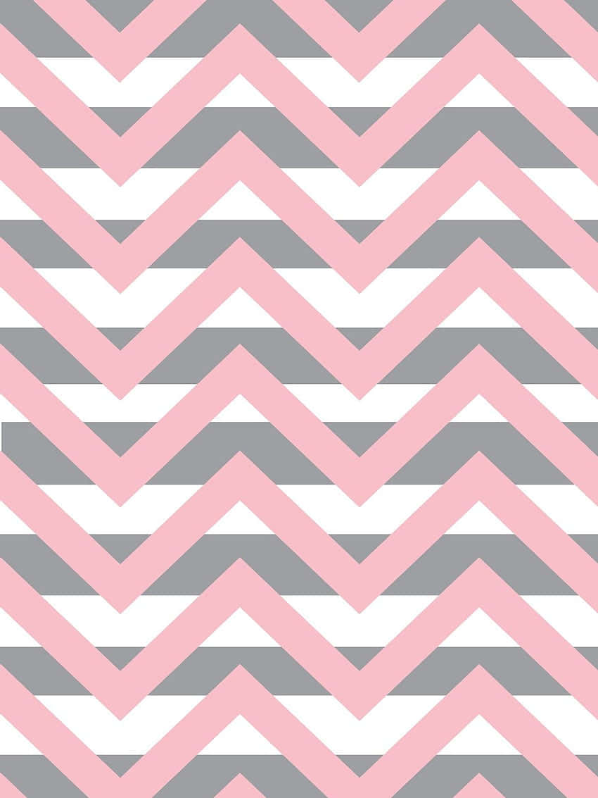 A Beautiful, Pink And Grey Abstract Floral Pattern. Wallpaper