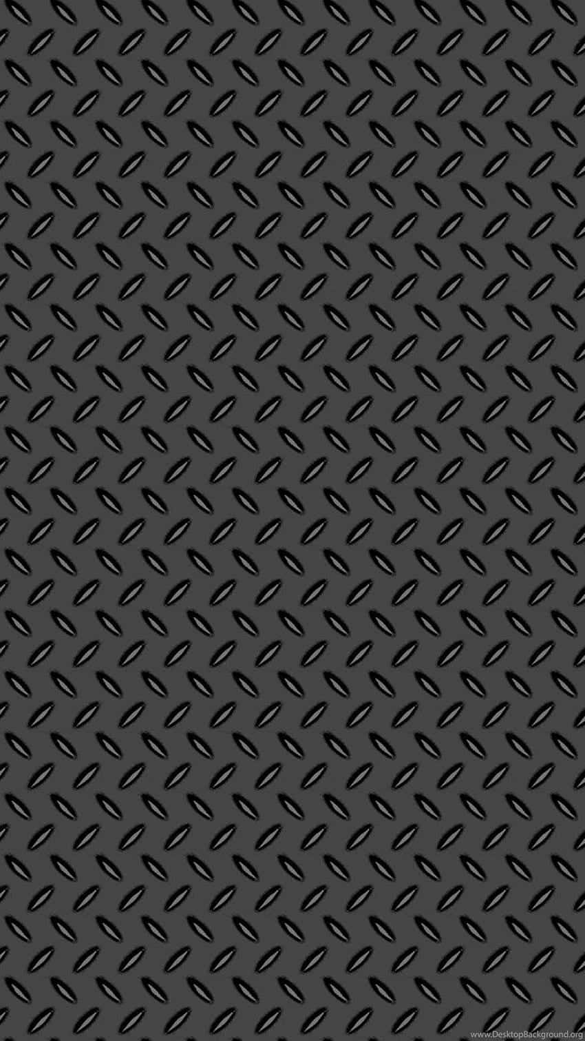 A Black Diamond Plate Pattern Background Wallpaper