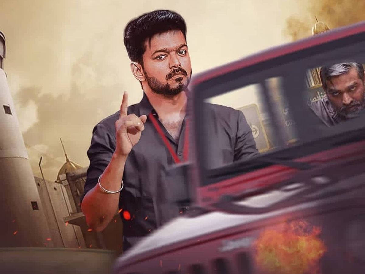 A Captivating Still Of Master Vijay In High Definition 4k. Wallpaper