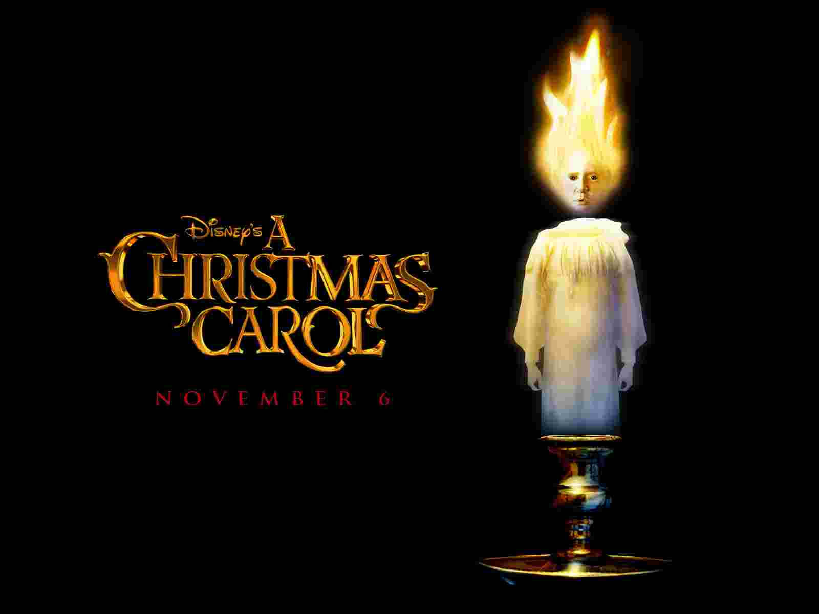 A Christmas Carol Minimalist Poster Wallpaper