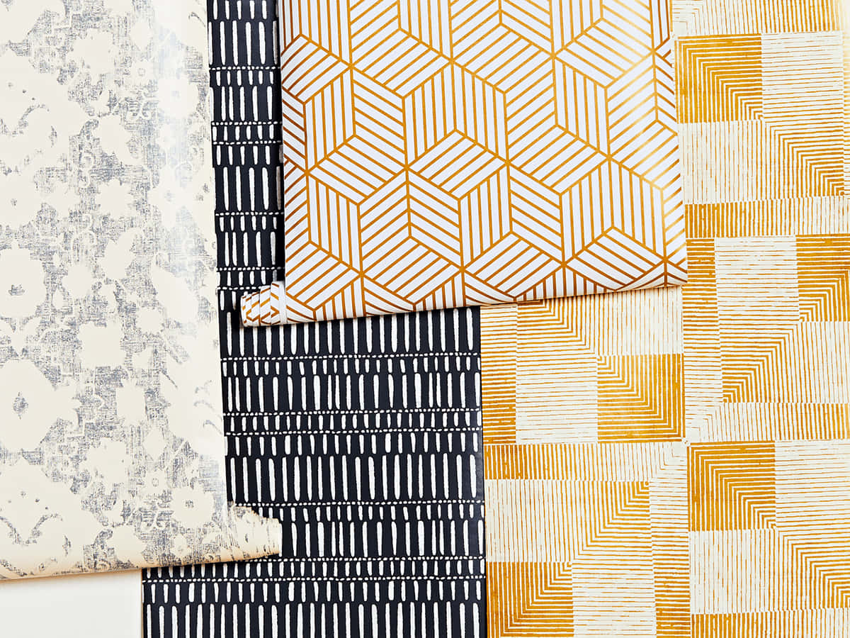 A Collection Of Yellow And Black Wallpapers Wallpaper