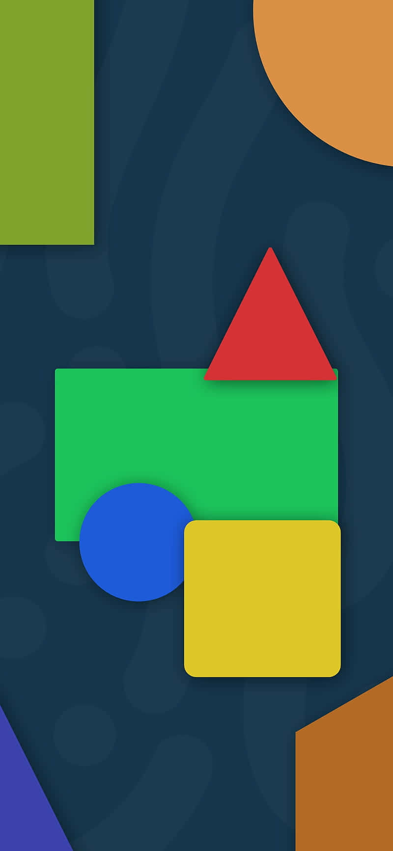 A Colorful Logo With A Colorful Background Wallpaper