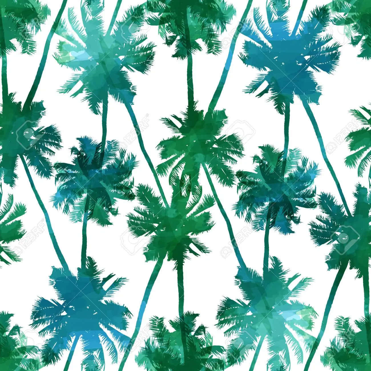 A Cute Palm Tree Surrounded By Beach Sand Wallpaper