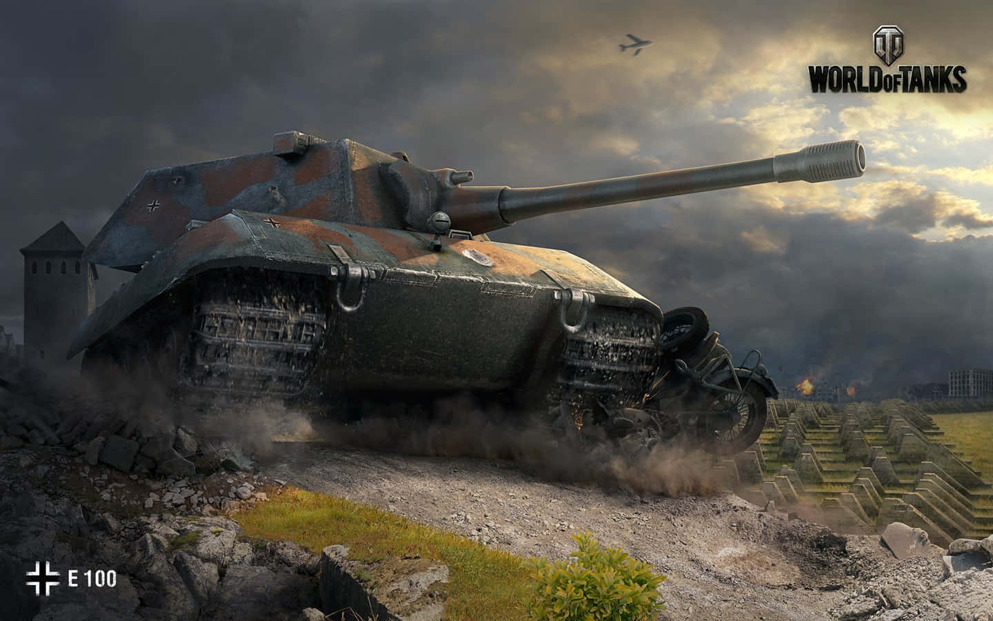 A Display Of Power: A Stunning Visual Of Military Tanks Wallpaper