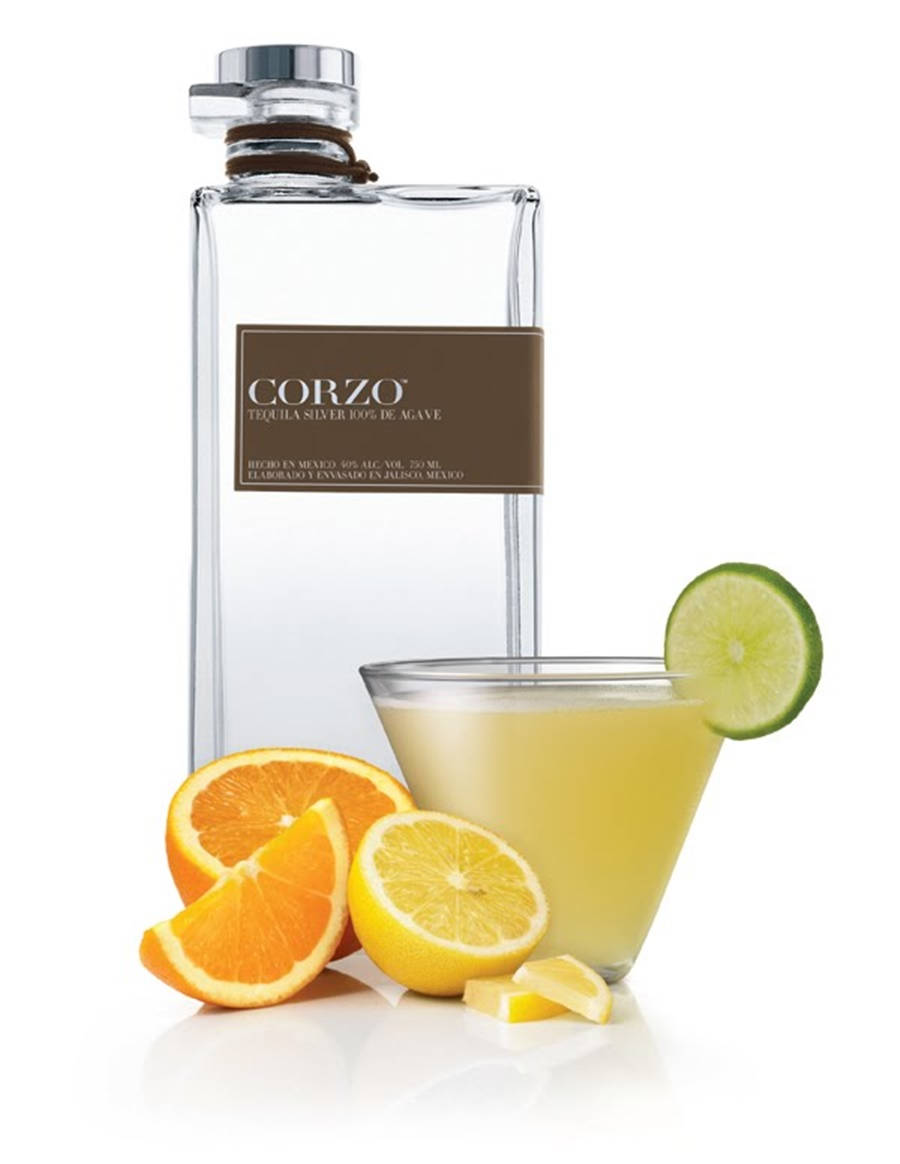 A Glass Of Smooth Corzo Silver Tequila Wallpaper