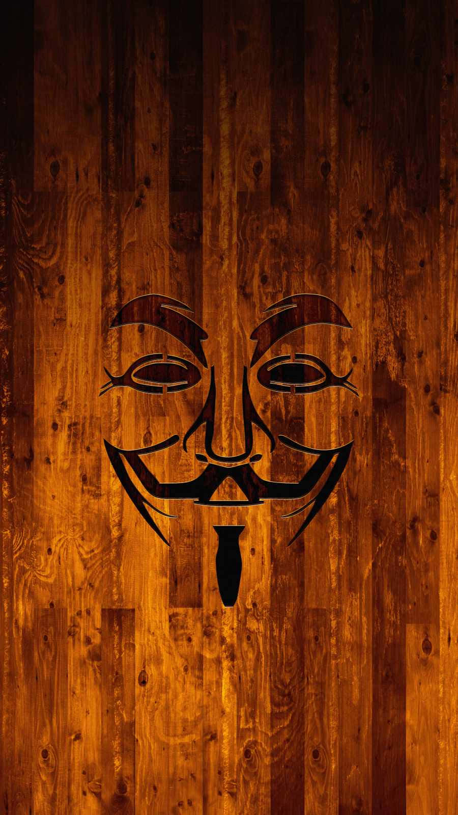 A High Tech And Encrypted Iphone From The Organization Anonymous Wallpaper