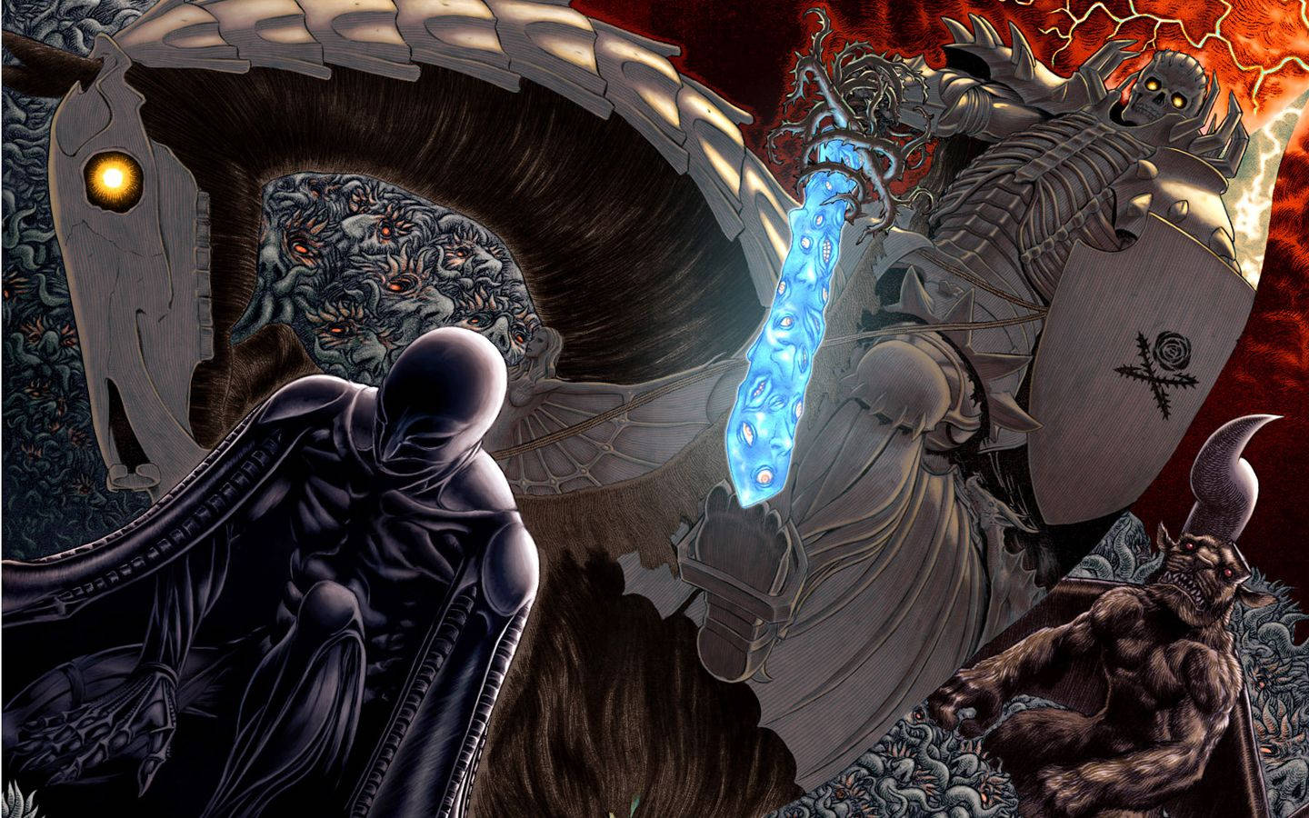 A Look Into The Inner-workings Of The World Of Berserk Wallpaper