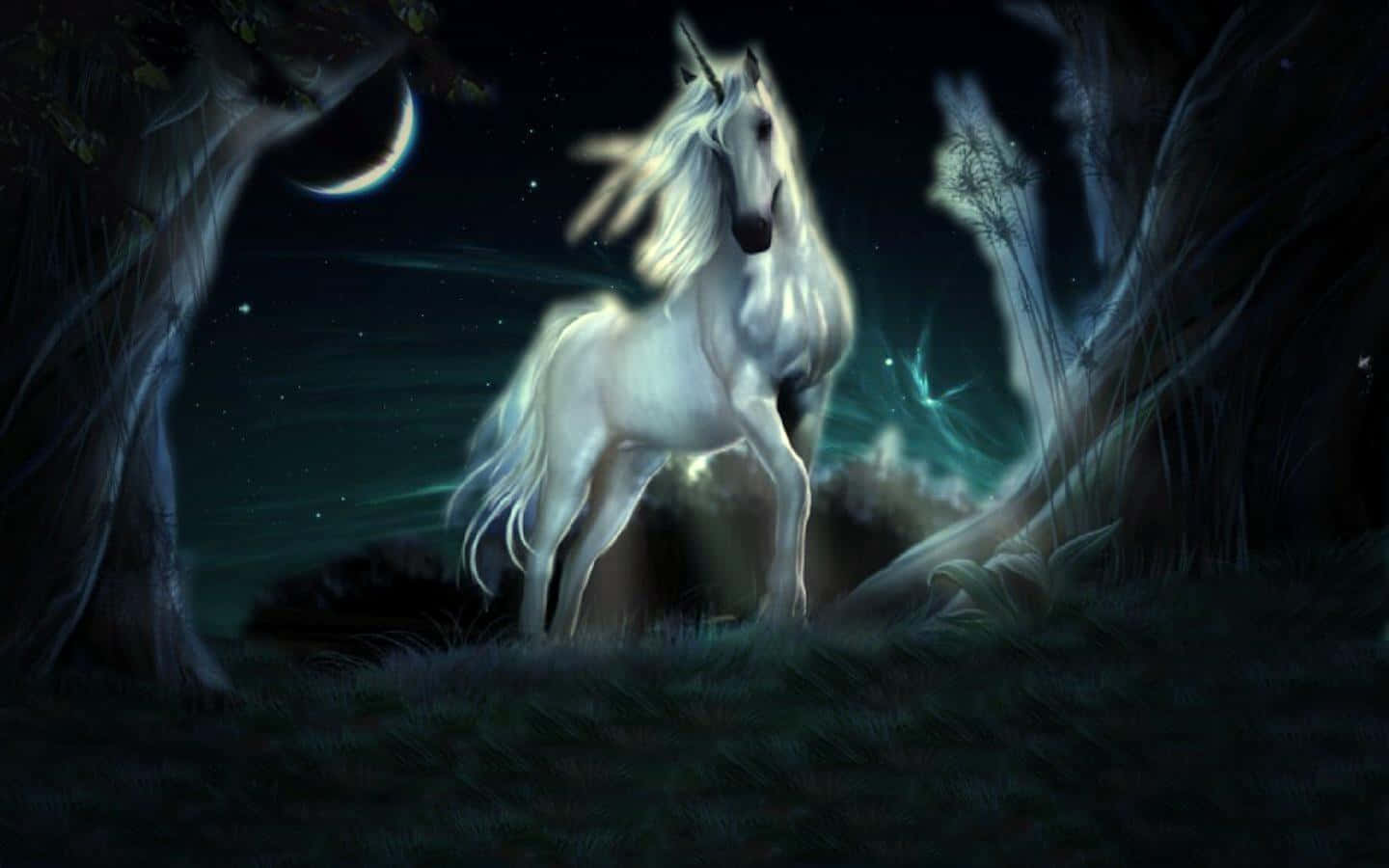 A Majestic And Beautiful Real Life Unicorn Wallpaper