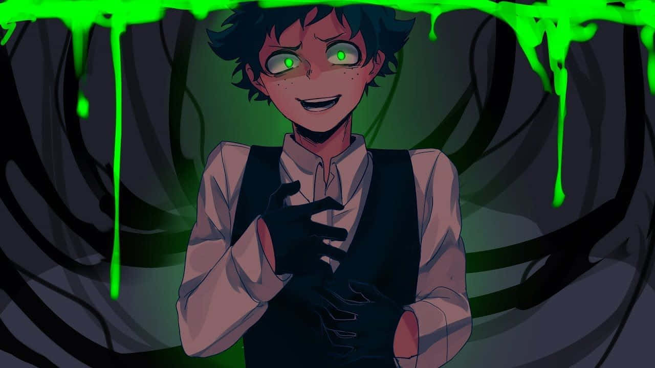 A Mischievous My Hero Academia Villain Out To Cause Chaos Wallpaper