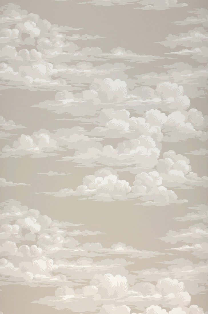 A Modern Photo Of Neutral-colored Clusters, Quiet But Vibrant. Wallpaper