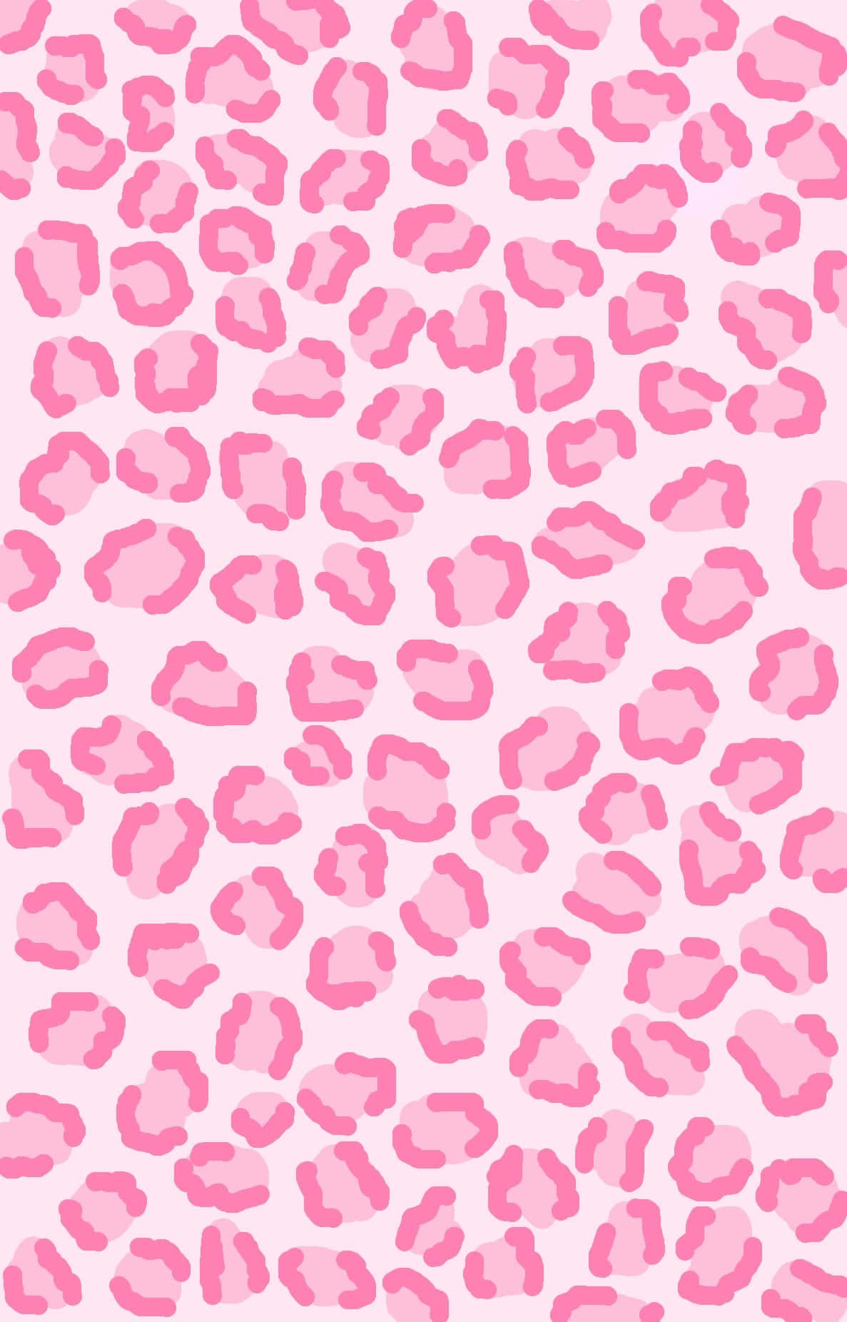 A Pink Leopard Print Pattern Wallpaper