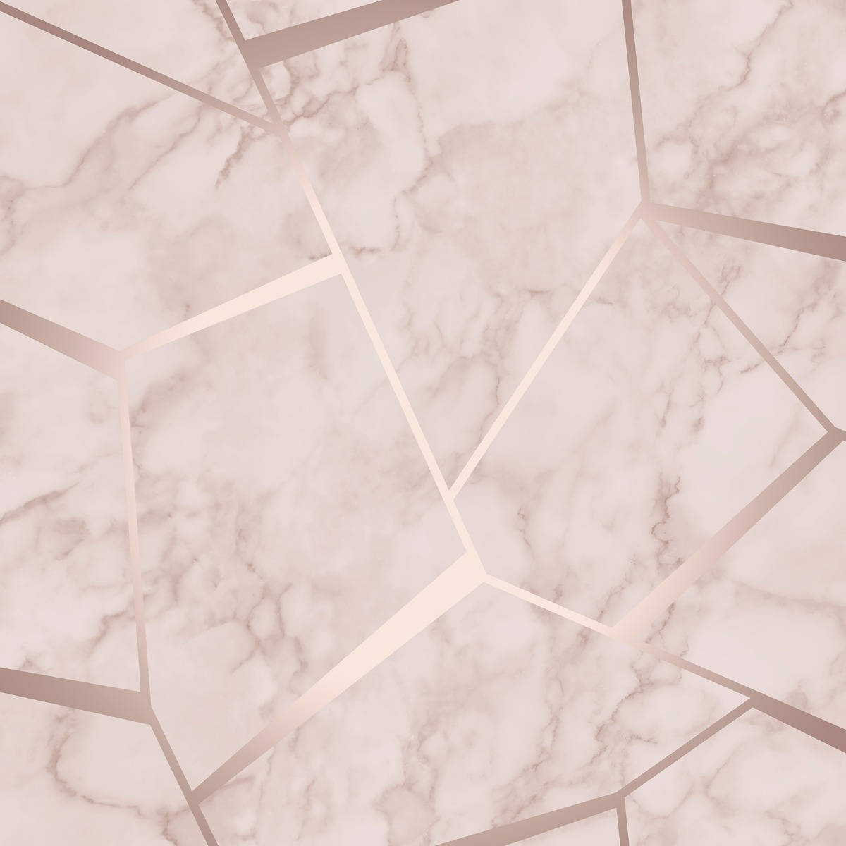 A Pink Marble Background With Geometric Shapes Wallpaper