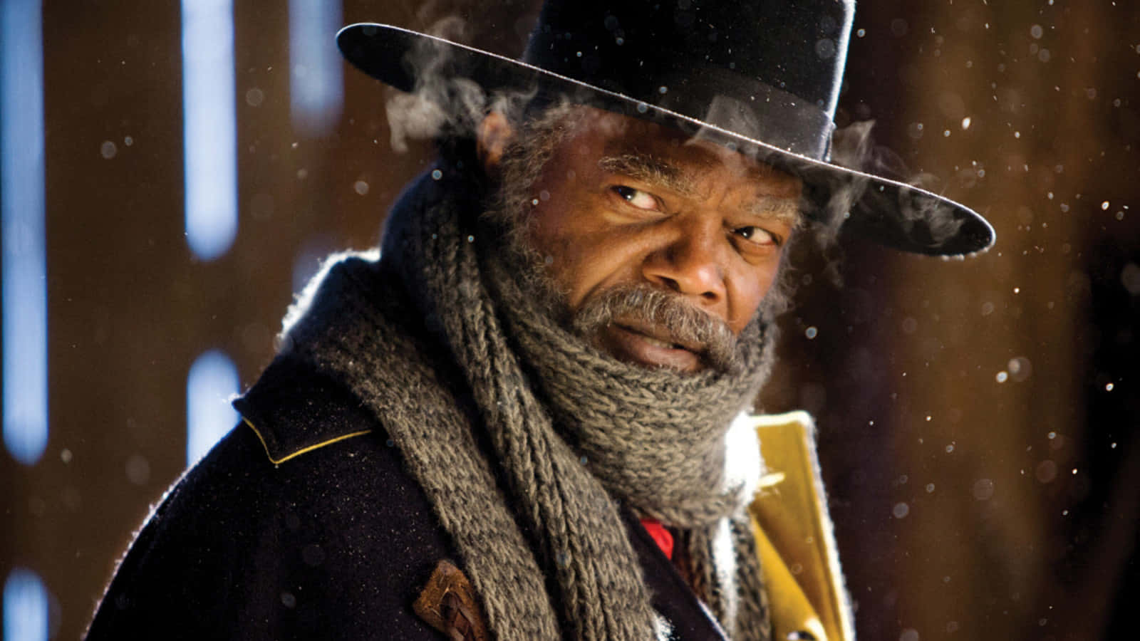 A Pivotal Scene From Quentin Tarantino's Hateful Eight Wallpaper