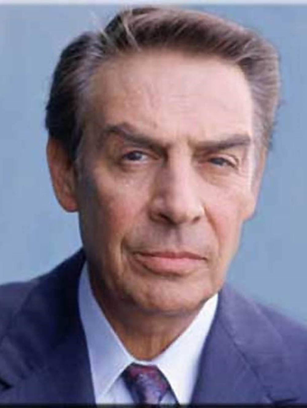 A Portrait Of Jerry Orbach As Detective Lennie Briscoe Wallpaper