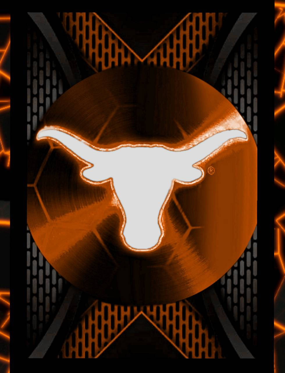 A Proud Texas Longhorn Stands Tall Wallpaper