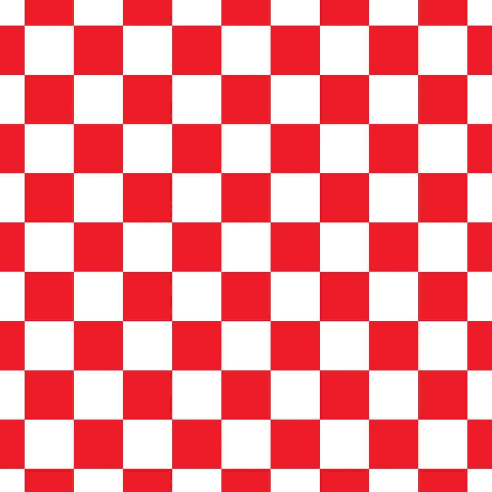 A Red And White Checkered Pattern Wallpaper