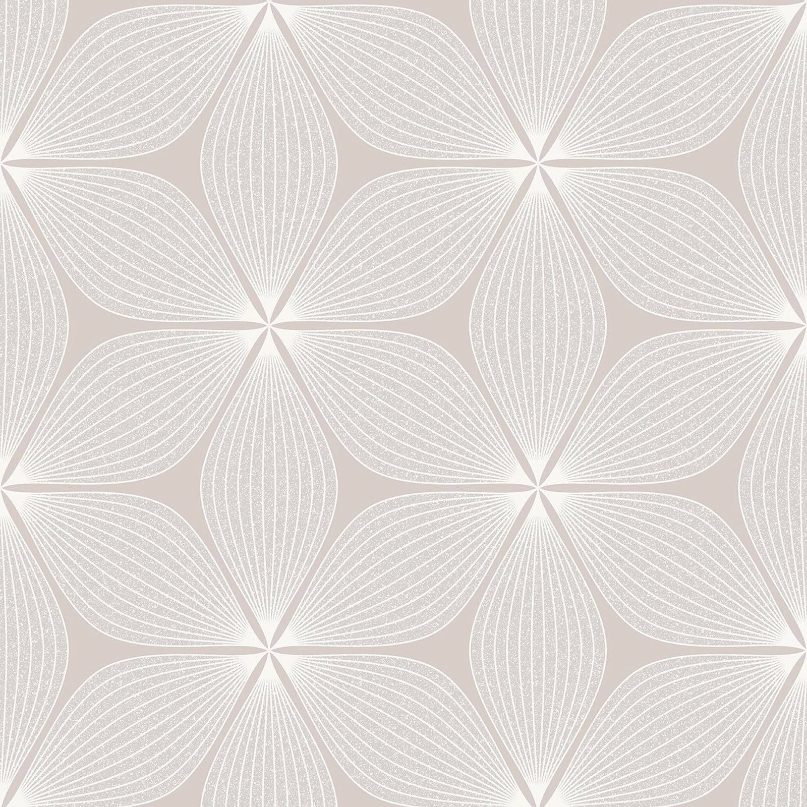 A Rose, Composed Of Geometric Shapes Wallpaper