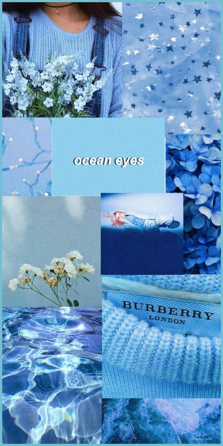 A Vibrant Display Of Blue Things Wallpaper