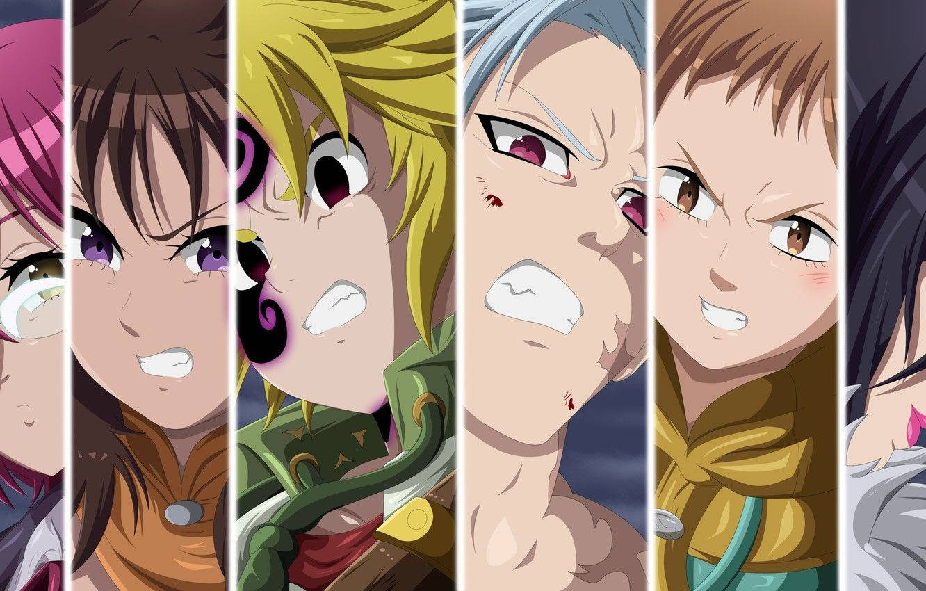 A Visual Representation Of The Seven Deadly Sins Wallpaper