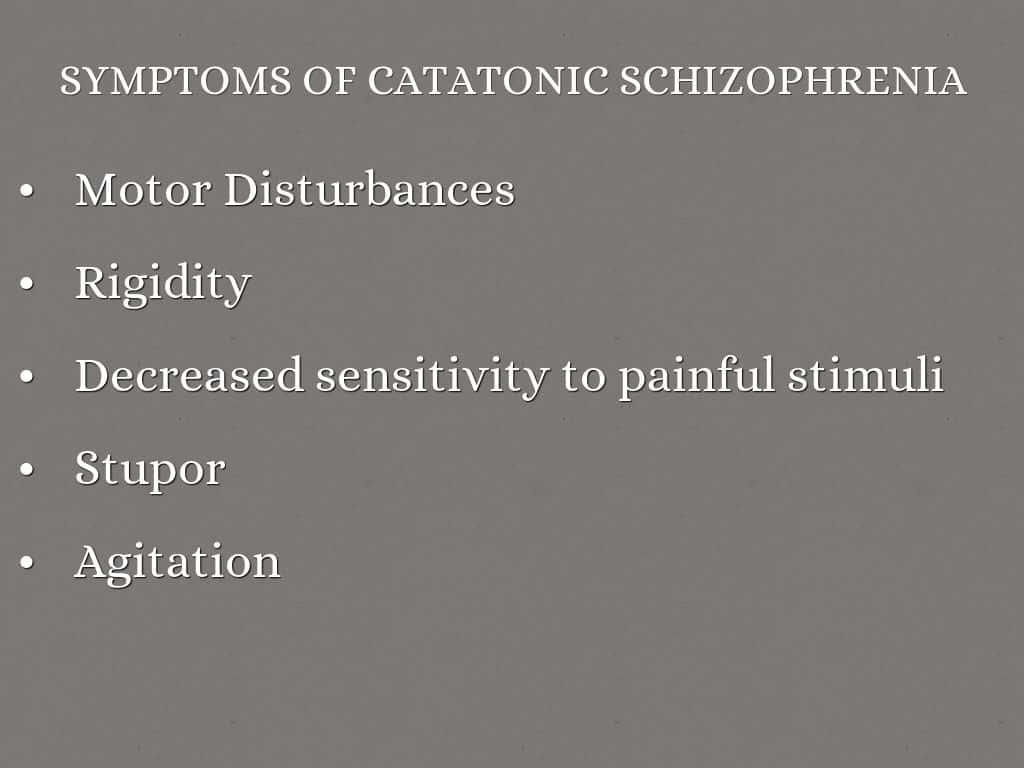 A Vivid Representation Of Catatonic Schizophrenia Symptoms Wallpaper