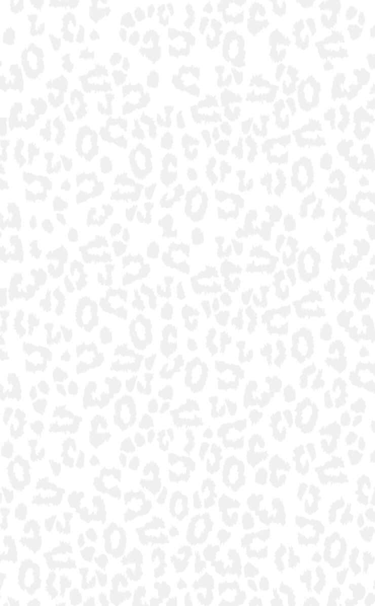 A White Leopard Print Wallpaper Wallpaper