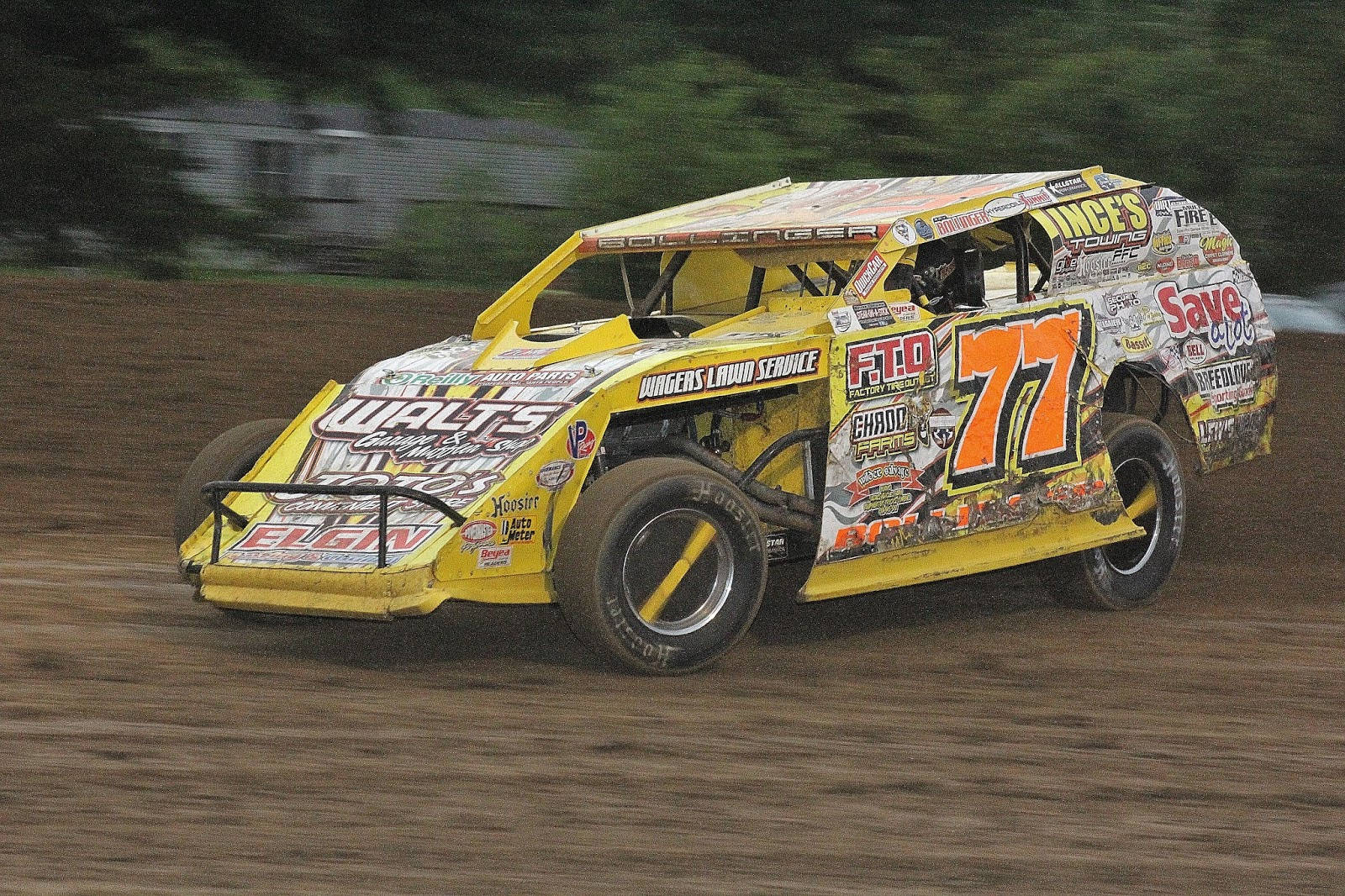 A Yellow Dirt Car Wallpaper