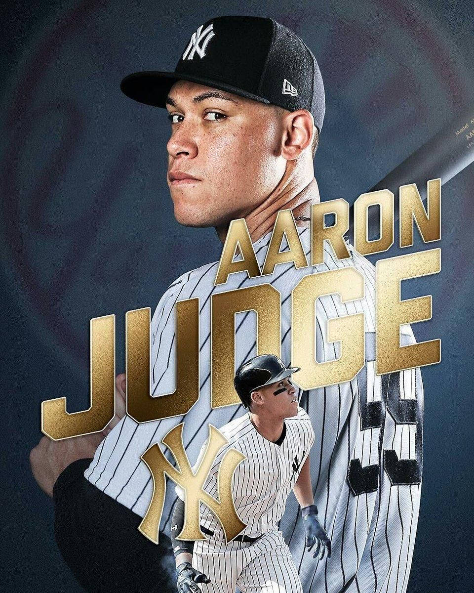 Aaron Judge Yankees Poster Wallpaper