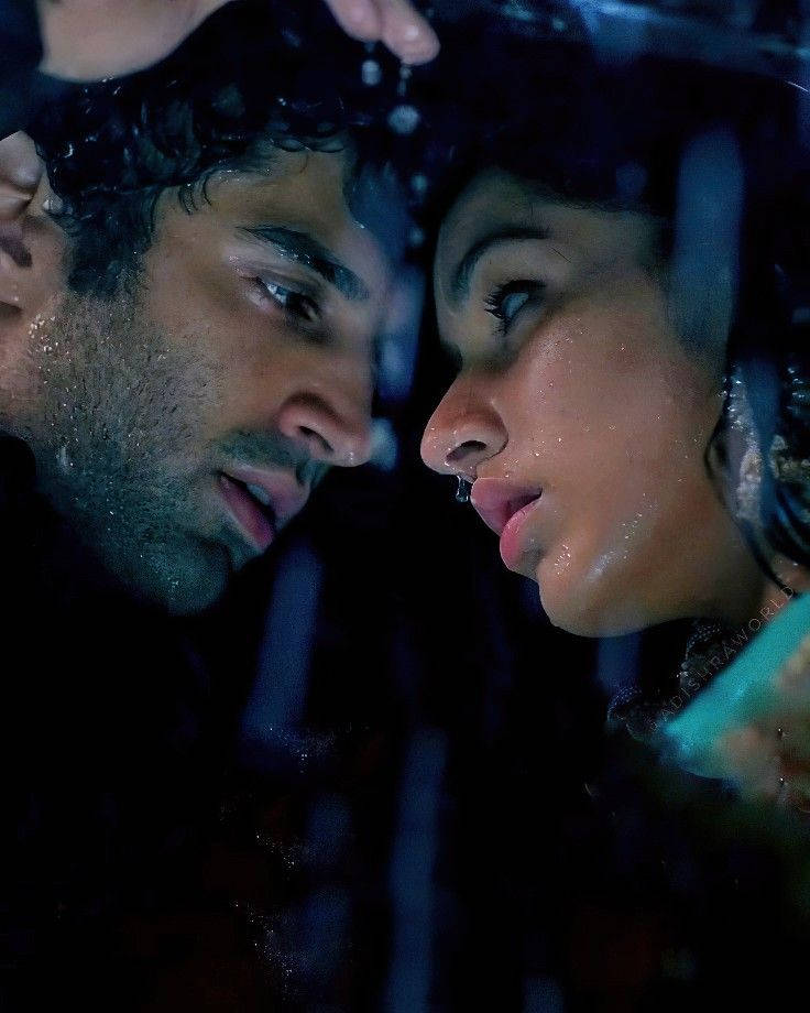 Aashiqui 2 Arohi And Rahul Soaked Face Wallpaper