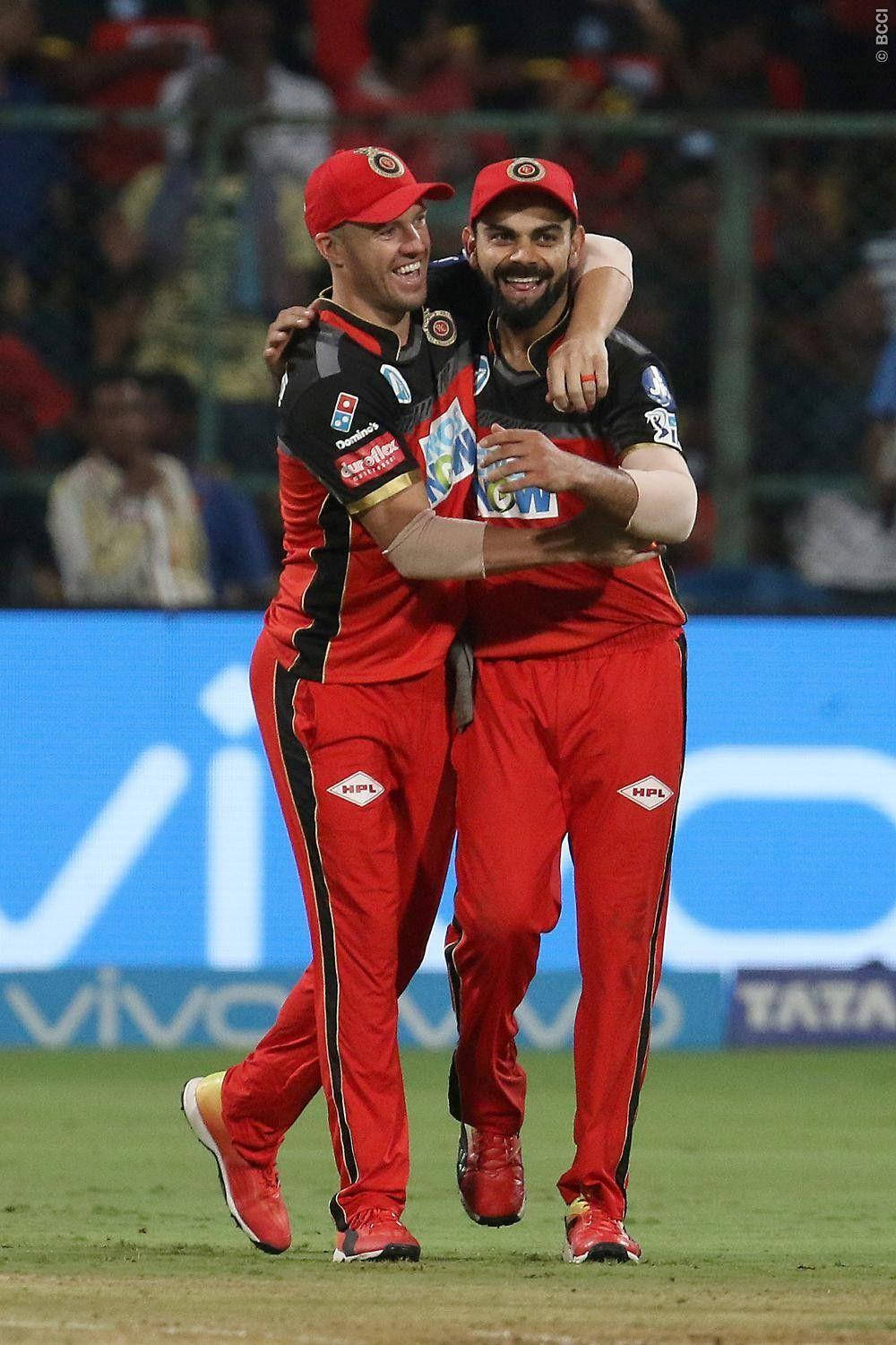 Ab De Villiers Rcb Teammate Virat Wallpaper