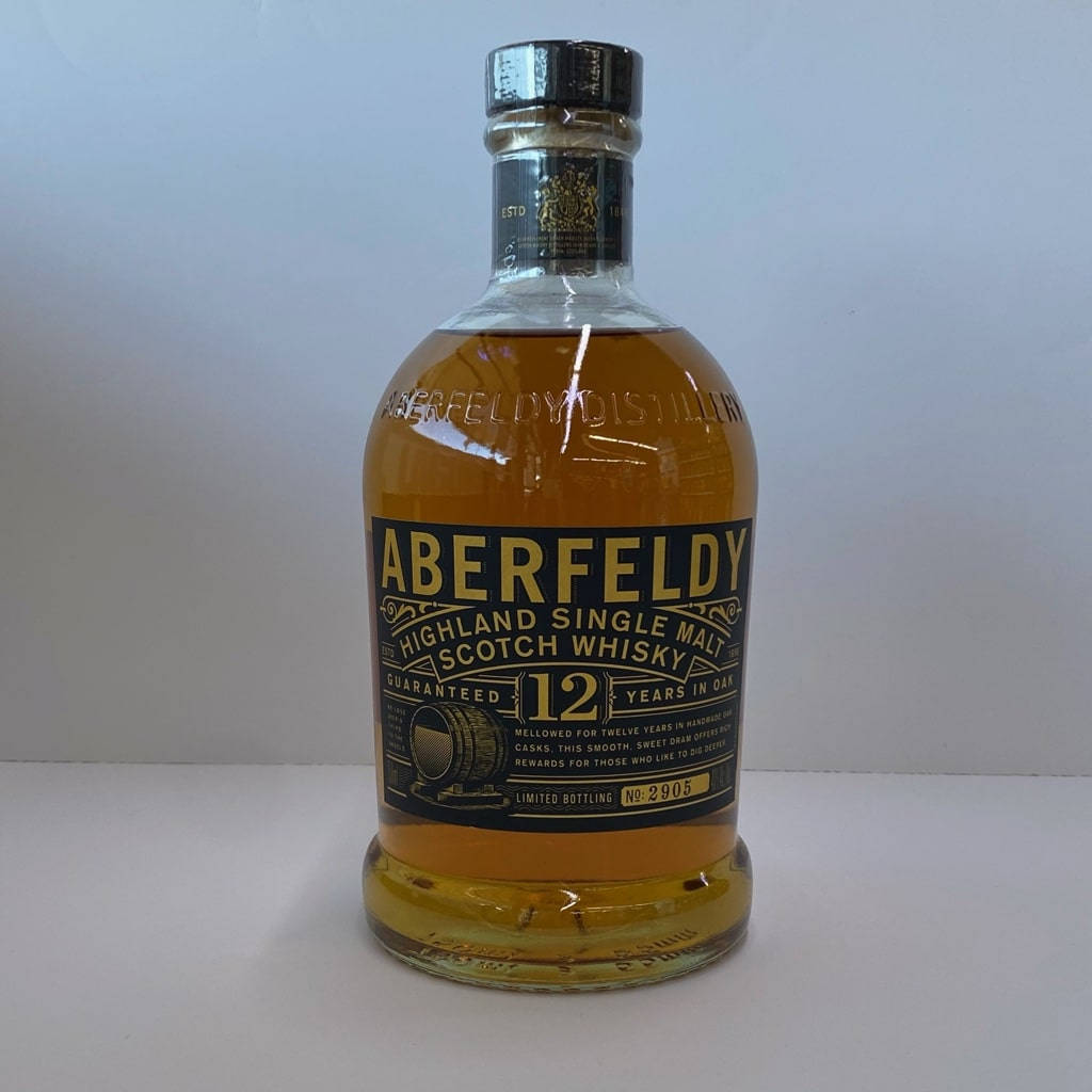 Aberfeldy 12 Years Old Brown Wallpaper