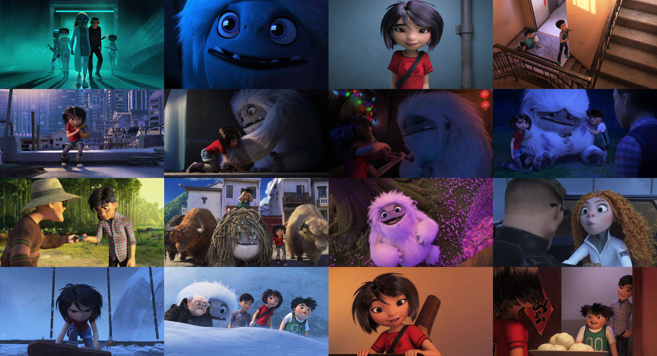 Abominable Screenshot Collage Wallpaper