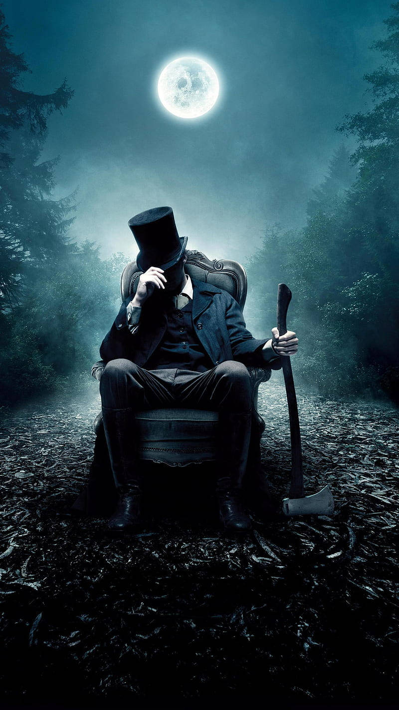 Abraham Lincoln: Vampire Hunter Horror Phone Wallpaper