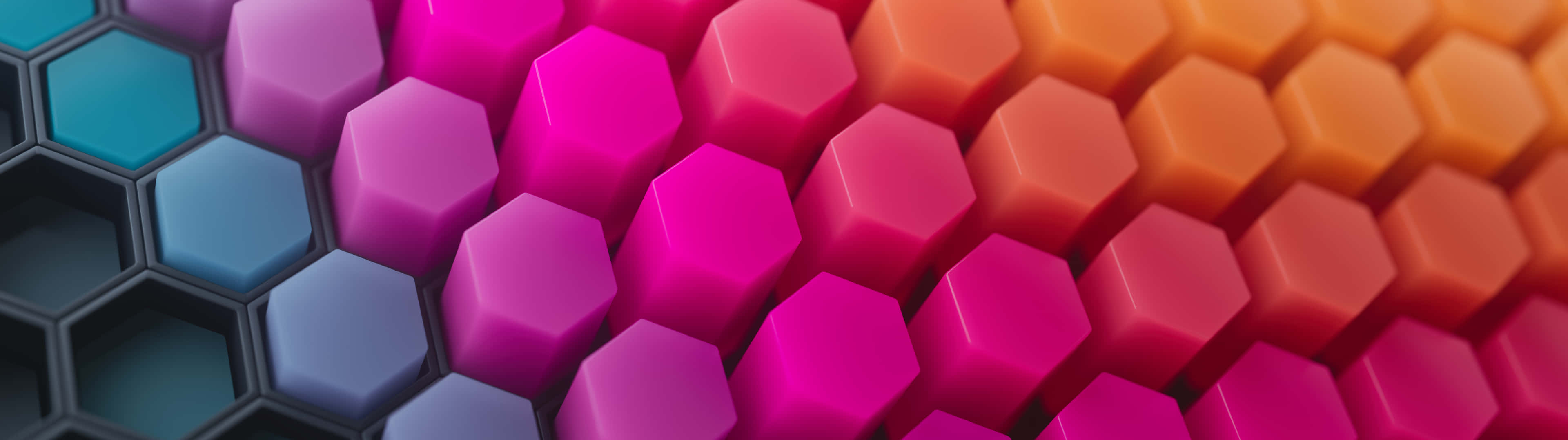 Abstract Hexagon Pattern In 4k Resolution Wallpaper