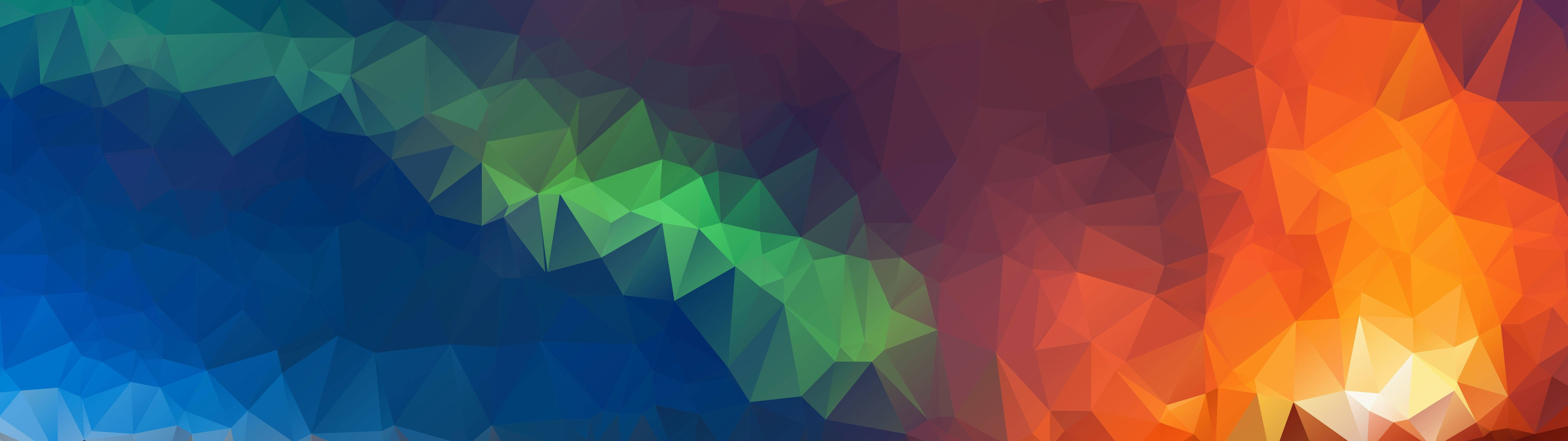 Abstract Polygon Artwork Wallpaper