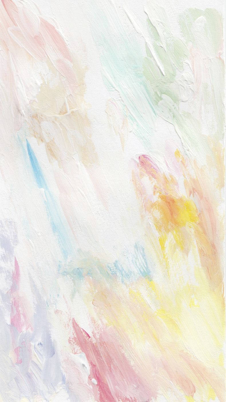 Abstract Watercolor Brush Stroke Wallpaper