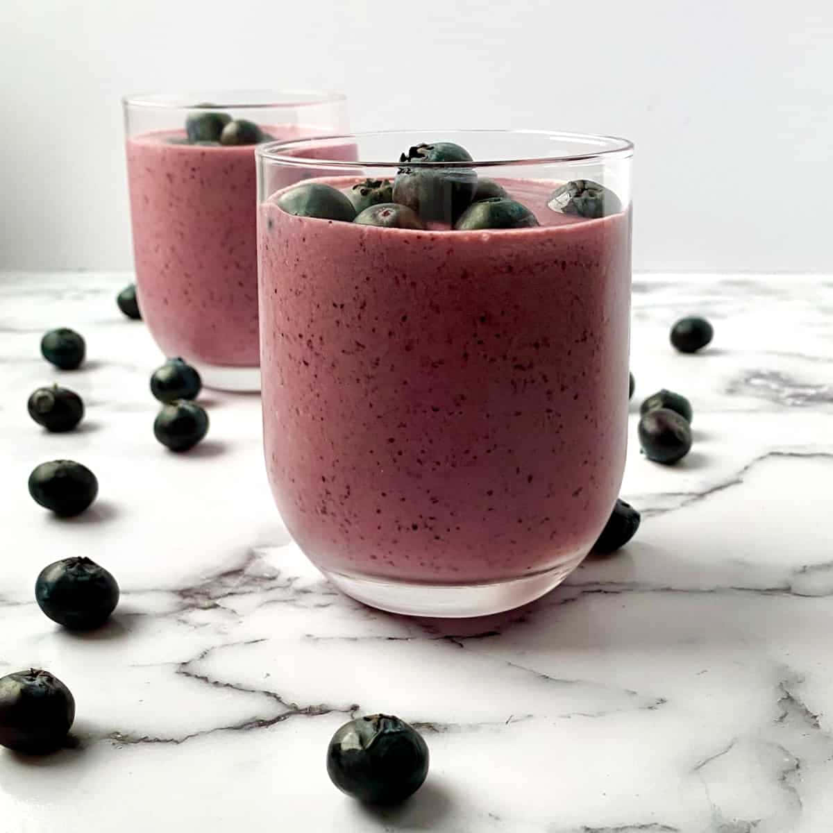 Acai Berry Smoothie Glasses Wallpaper