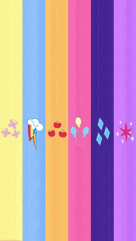 Accessorize Your Day With An Adorable Mlp Phone! Wallpaper