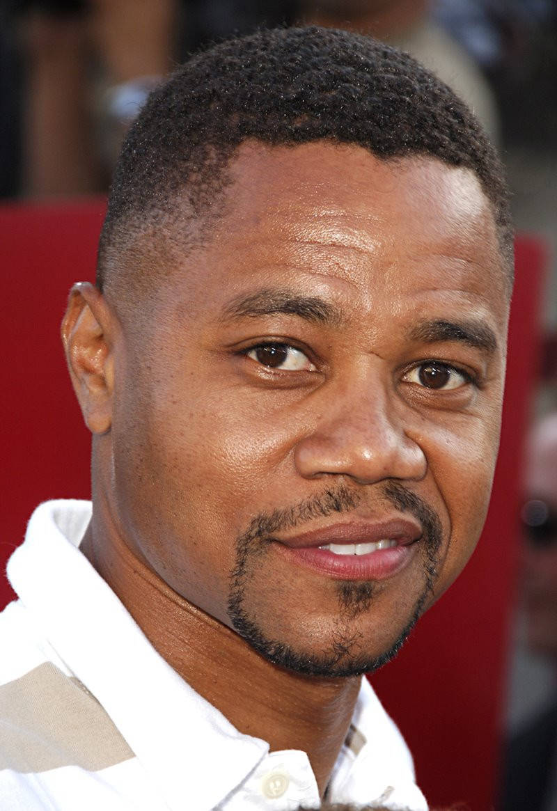 Acclaimed Actor Cuba Gooding Jr.'s Stylish Hairstyle Wallpaper