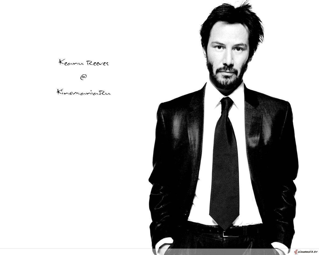 Actor Keanu Reeves Standing Wallpaper