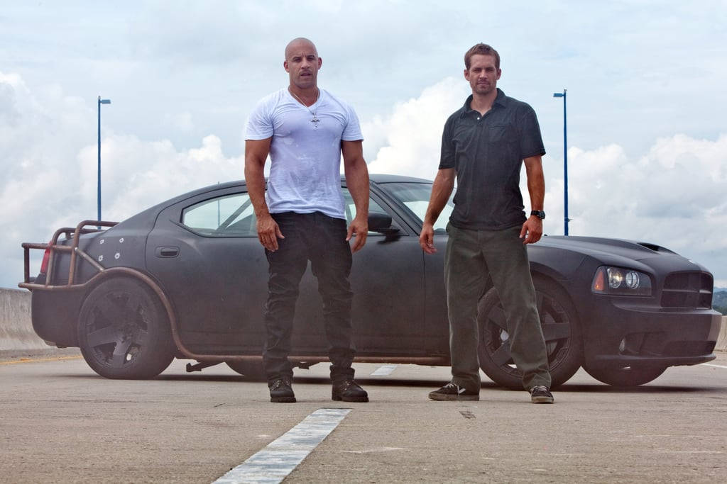 Actor Paul Walker Driving His Signature Car Wallpaper